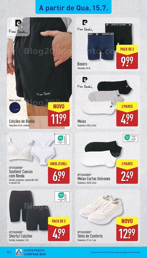 Antevisão Folheto ALDI Promoções de 13 a 19 julho